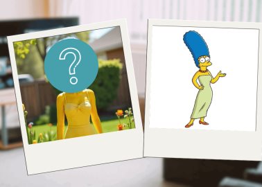 Así se vería Marge Simpson en la vida real, según la inteligencia artificial