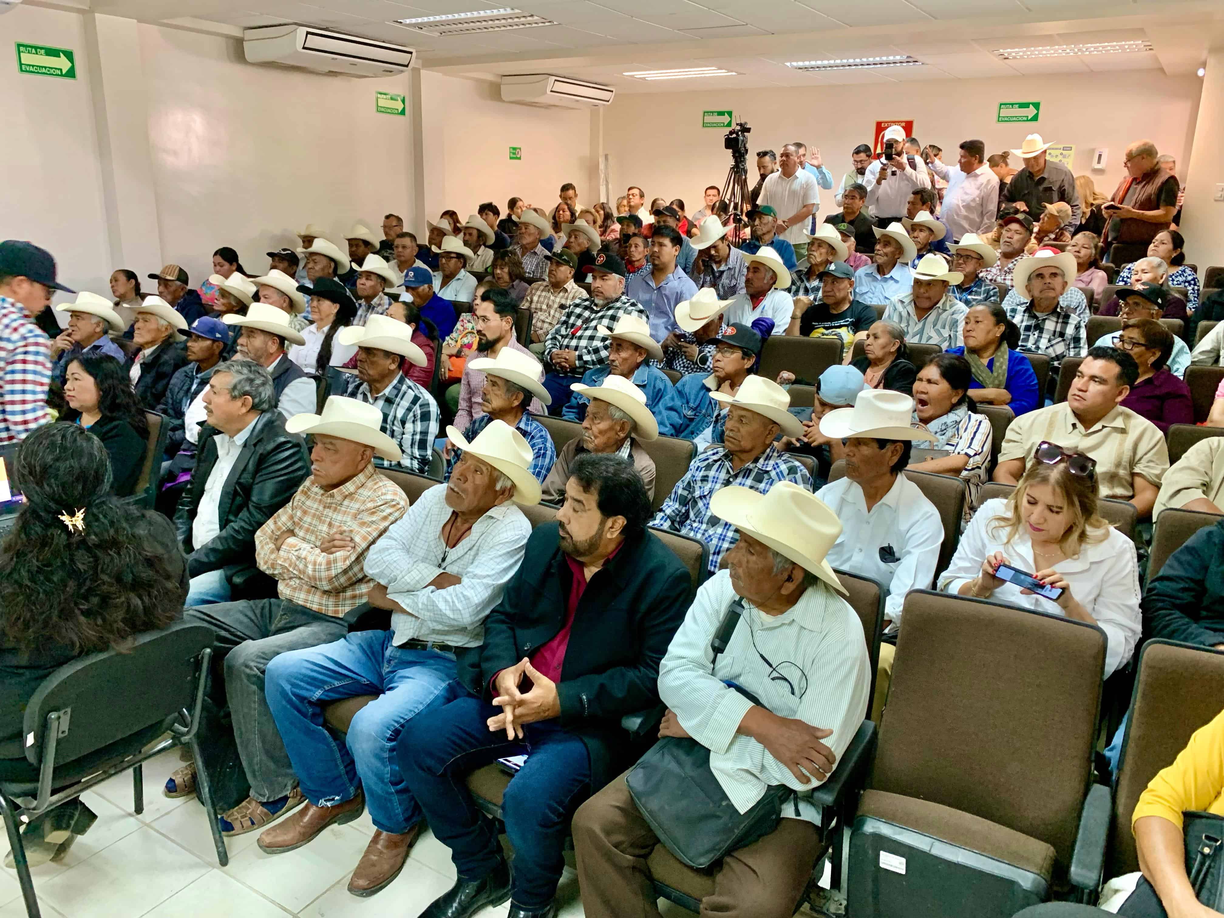 Mayos reclaman en foro tierras y justicia