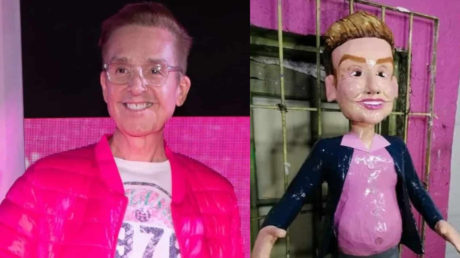 Crean piñata de Daniel Bisogno con polémico mensaje