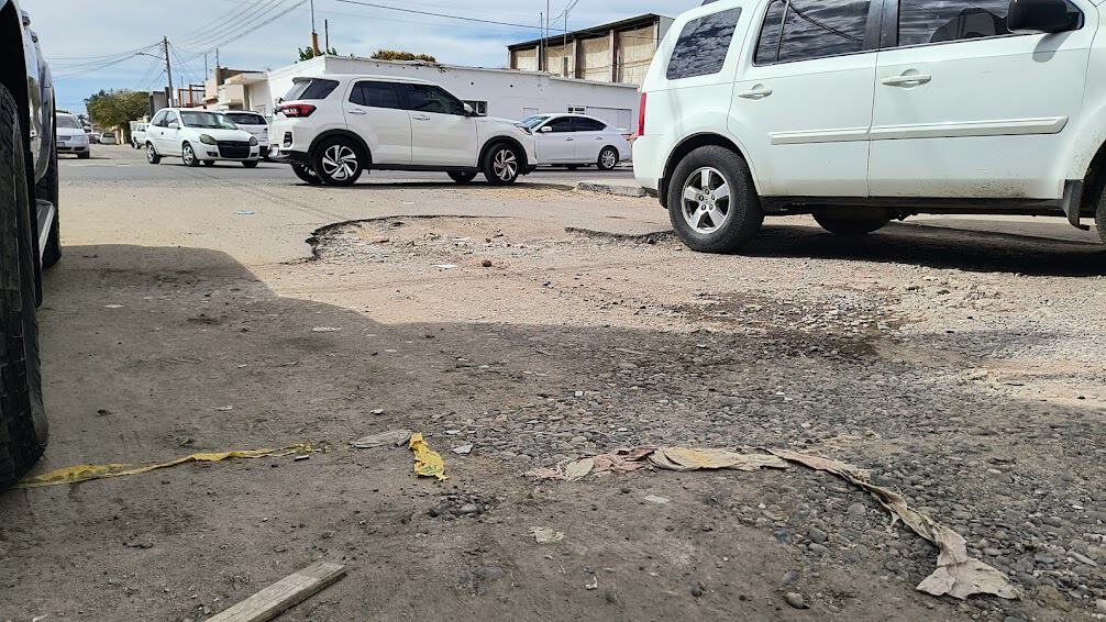 Urgen rehabilitación de calles en la colonia Cortinas