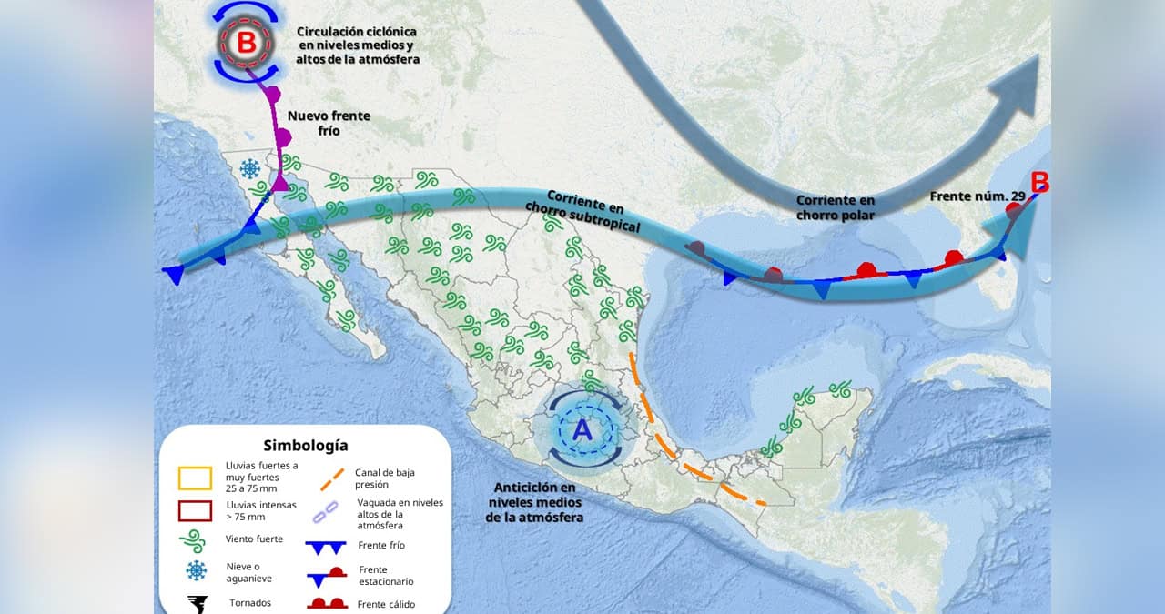 Clima en Sonora hoy 1 de marzo: Dos frentes fríos se presentarán los primeros días del mes