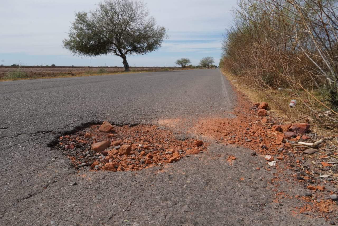 Caminos vecinales del Valle del Yaqui son un riesgo