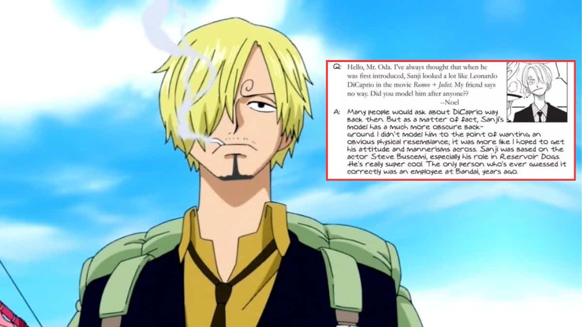 One Piece: Este es el actor que inspiró el diseño de Sanji