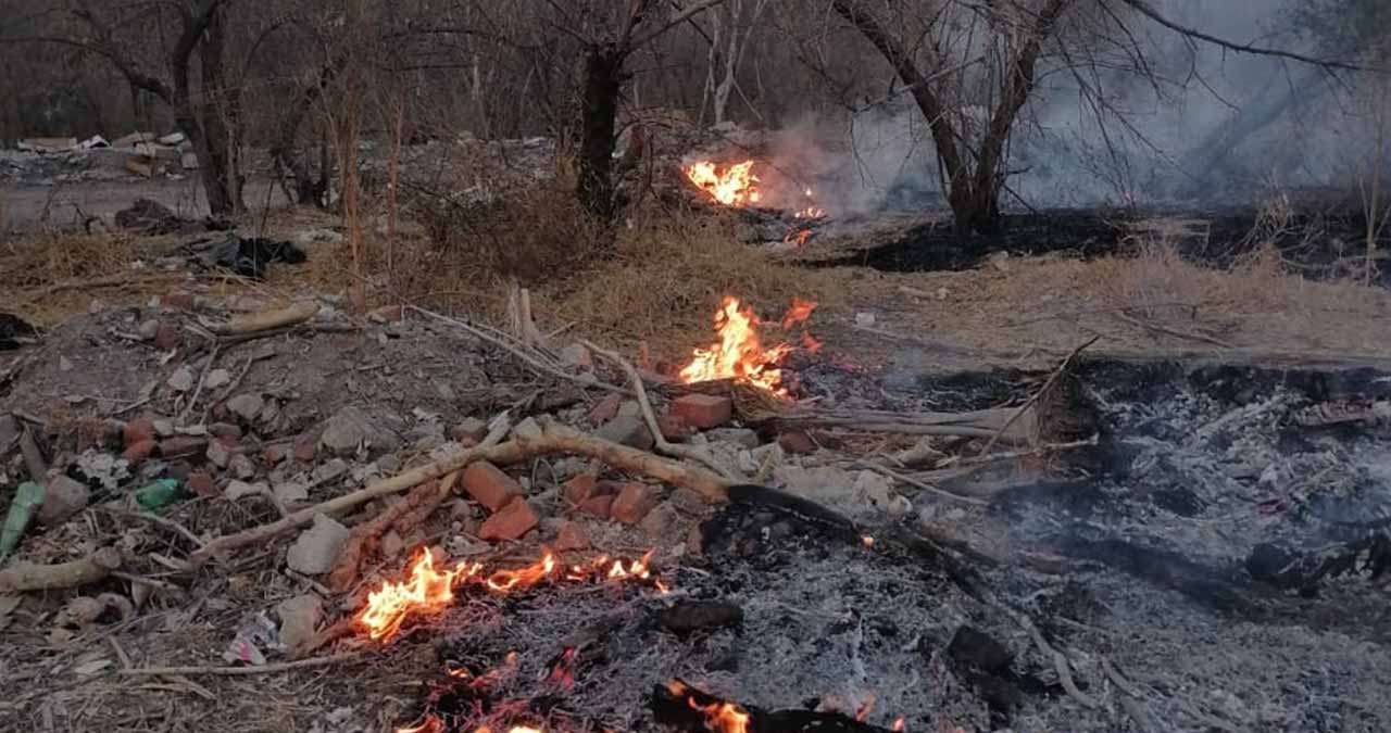 Aumentan incendios forestales en Álamos