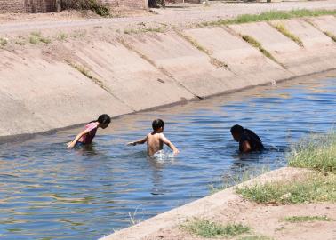 Protección Civil de Cajeme recomienda no bañarse en canales