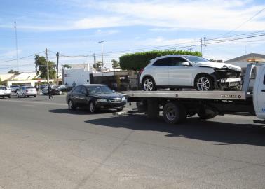 Aparatoso accidente al norte de Ciudad Obregón