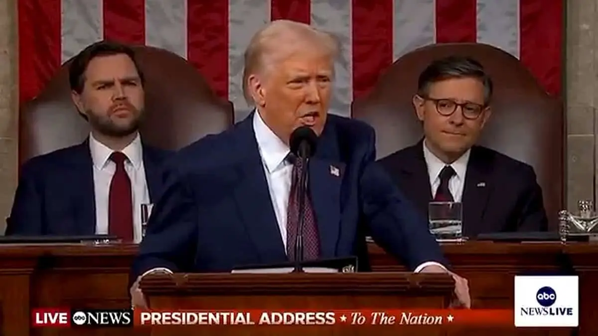 Trump se presenta ante el Congreso de EEUU: pide a México que haga más contra el fentanilo