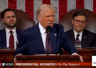 Trump se presenta ante el Congreso de EEUU: pide a México que haga más contra el fentanilo