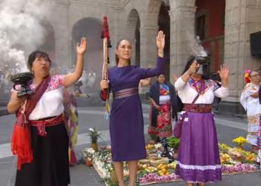 Claudia Sheinbaum encabeza evento por el Día Internacional de la Mujer