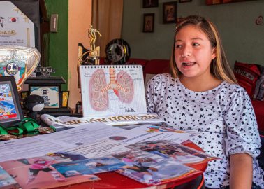 Michelle Alejandra Arellano: La niña prodigio de 12 años que estudia tres carreras