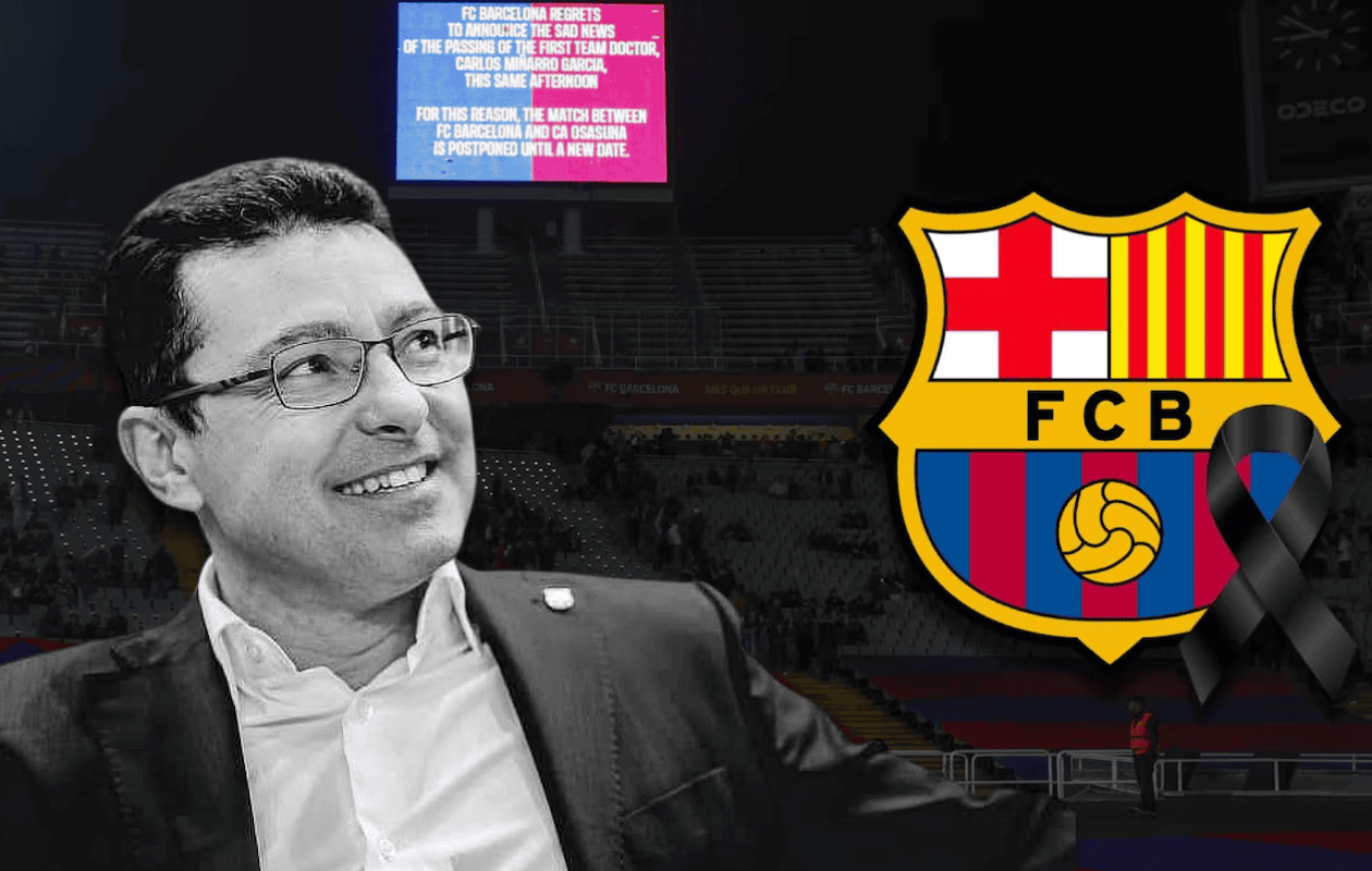 El Barcelona dedica su partido de Champions League al doctor Carles Miñarro