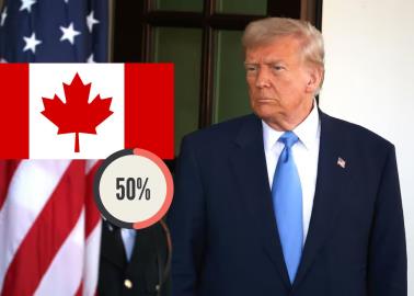 Trump ordena aumentar al 50% los aranceles de Estados Unidos al acero y aluminio de Canadá