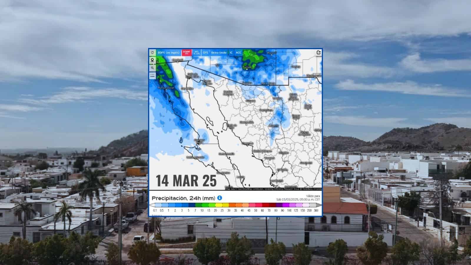 Clima en Hermosillo hoy 14 de marzo; seguirán bajando las temperaturas mínimas