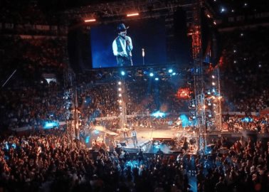 Ángela Aguilar no subió a cantar con Christian Nodal en la Plaza de Toros