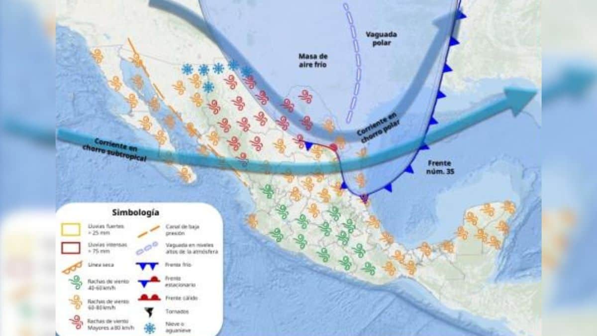 Clima en Sonora hoy 16 de marzo: un nuevo frente frío se aproximará al país