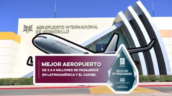 Aeropuerto internacional de Hermosillo gana reconocimiento como el mejor de Latinoamérica y Caribe Aeropuerto internacional de Hermosillo gana reconocimiento como el mejor de Latinoamérica y Caribe