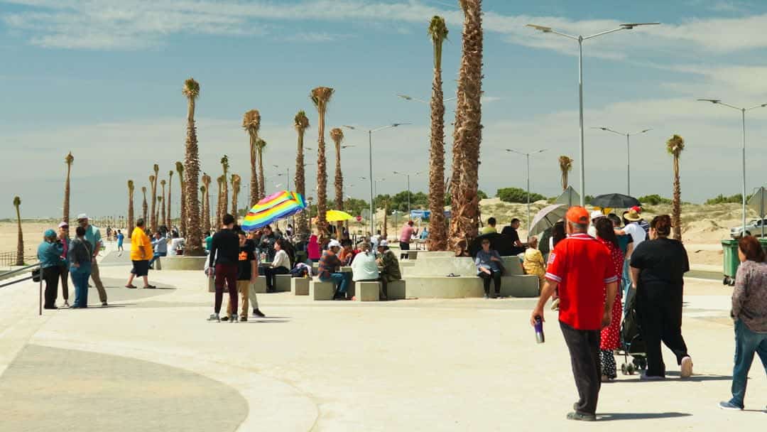 Aumenta afluencia en el Malecón de Huatabampito