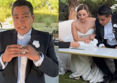 ¿Por qué "Juve 3DStudio" dio tacos en su boda?