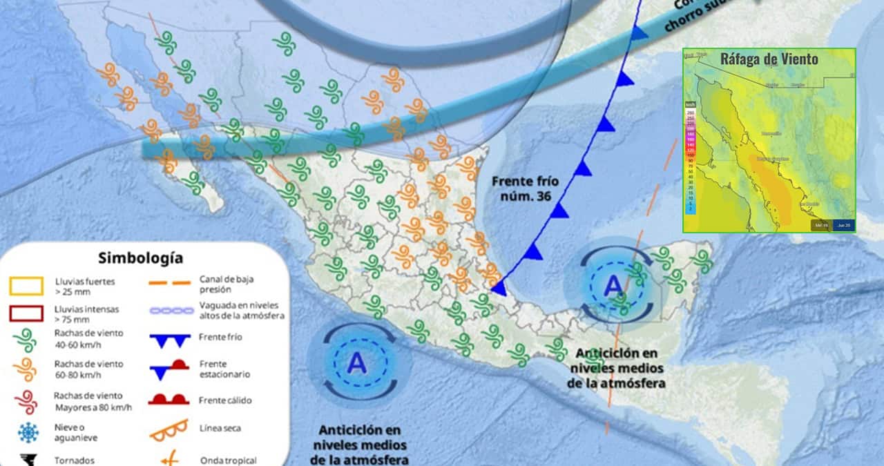 Clima en Sonora hoy 19 de marzo: Se prevé un día caluroso, pese a frente frío