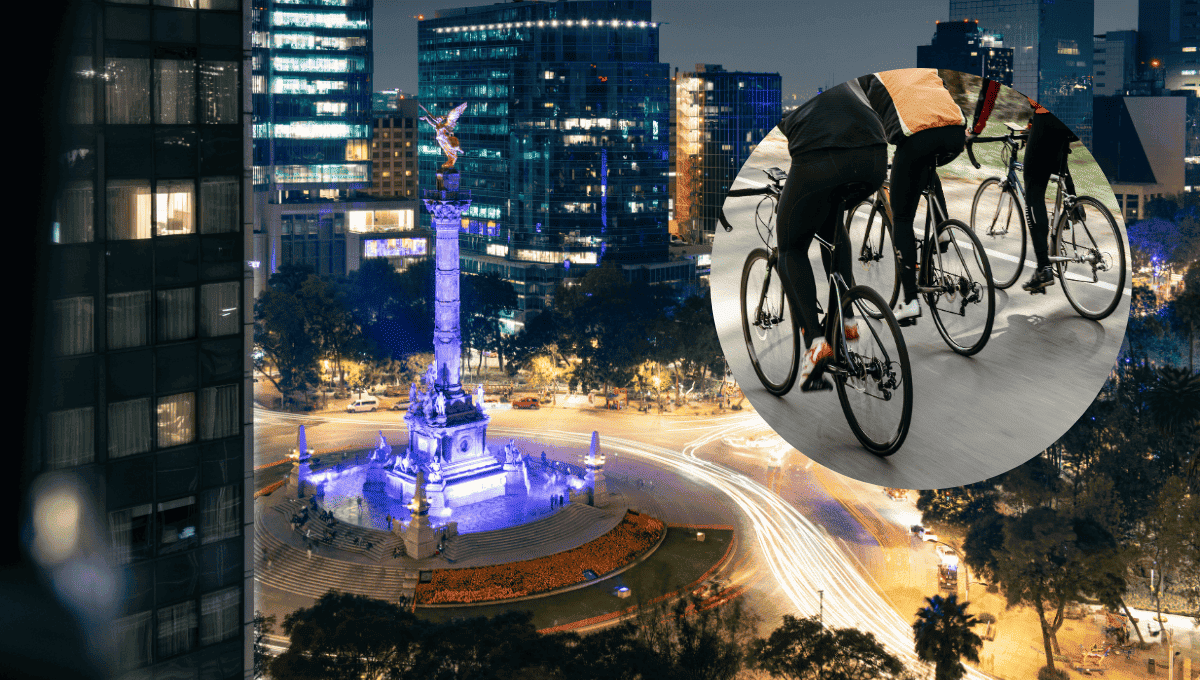 Recorre la CDMX en uno de sus paseos en bici nocturnos; te damos los detalles