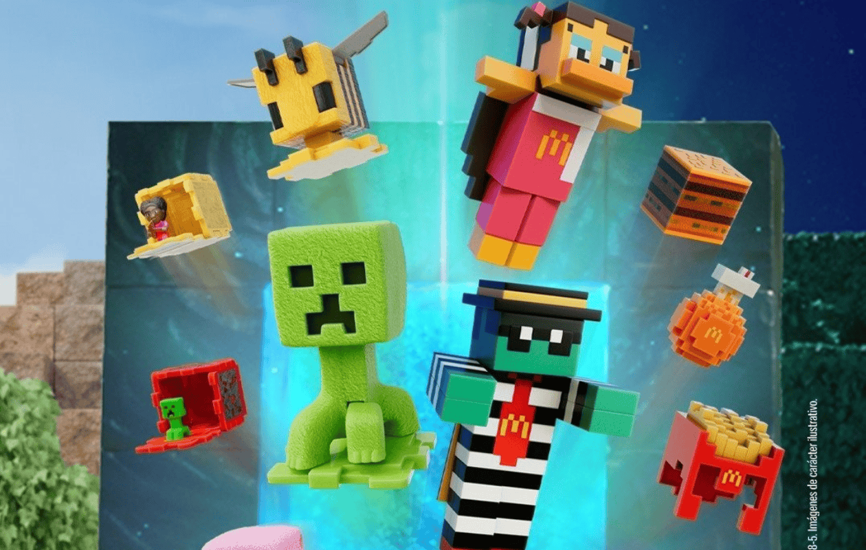 McDonalds y Minecraft lanzan colección exclusiva: así puedes obtenerla