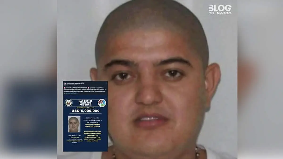 Estados Unidos ofrece 5 millones de dólares por “Haroldito”, líder de la Familia Lorenzana