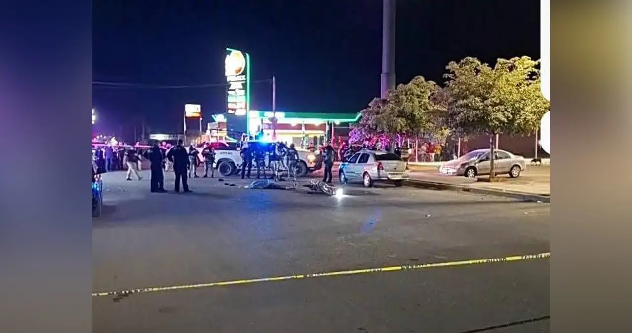 Acribillan a pareja de motociclistas en Ciudad Obregón