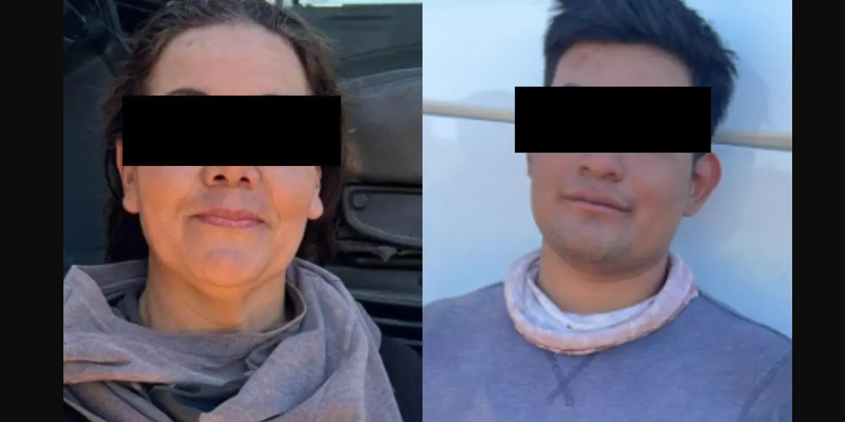 Detienen a pareja por robo en campo agrícola de Guaymas