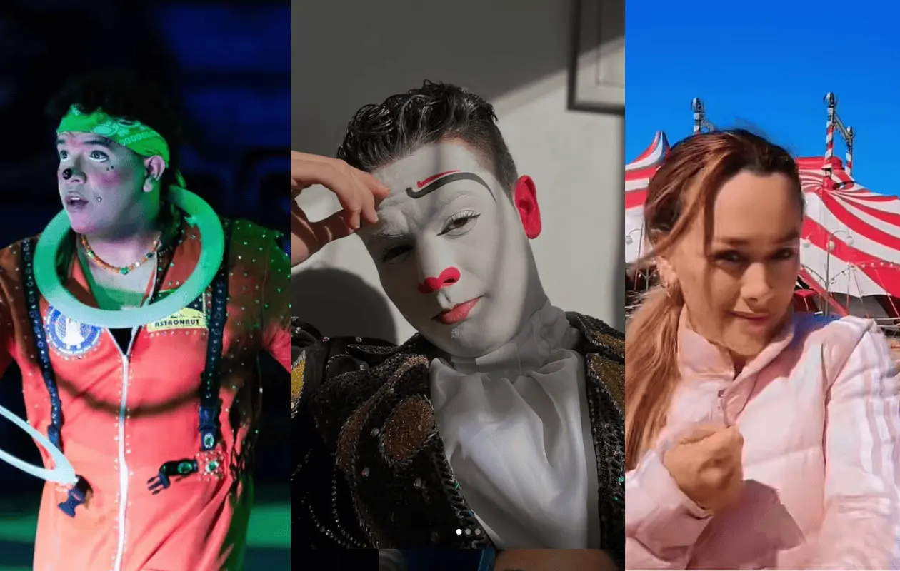 A través de Tiktok comparten detalles de la vida del circo.