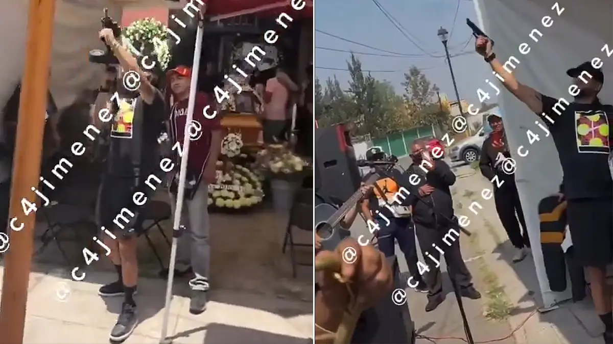 Identifican a sujeto que disparó al aire durante funeral y bala perdida mató a una estudiante