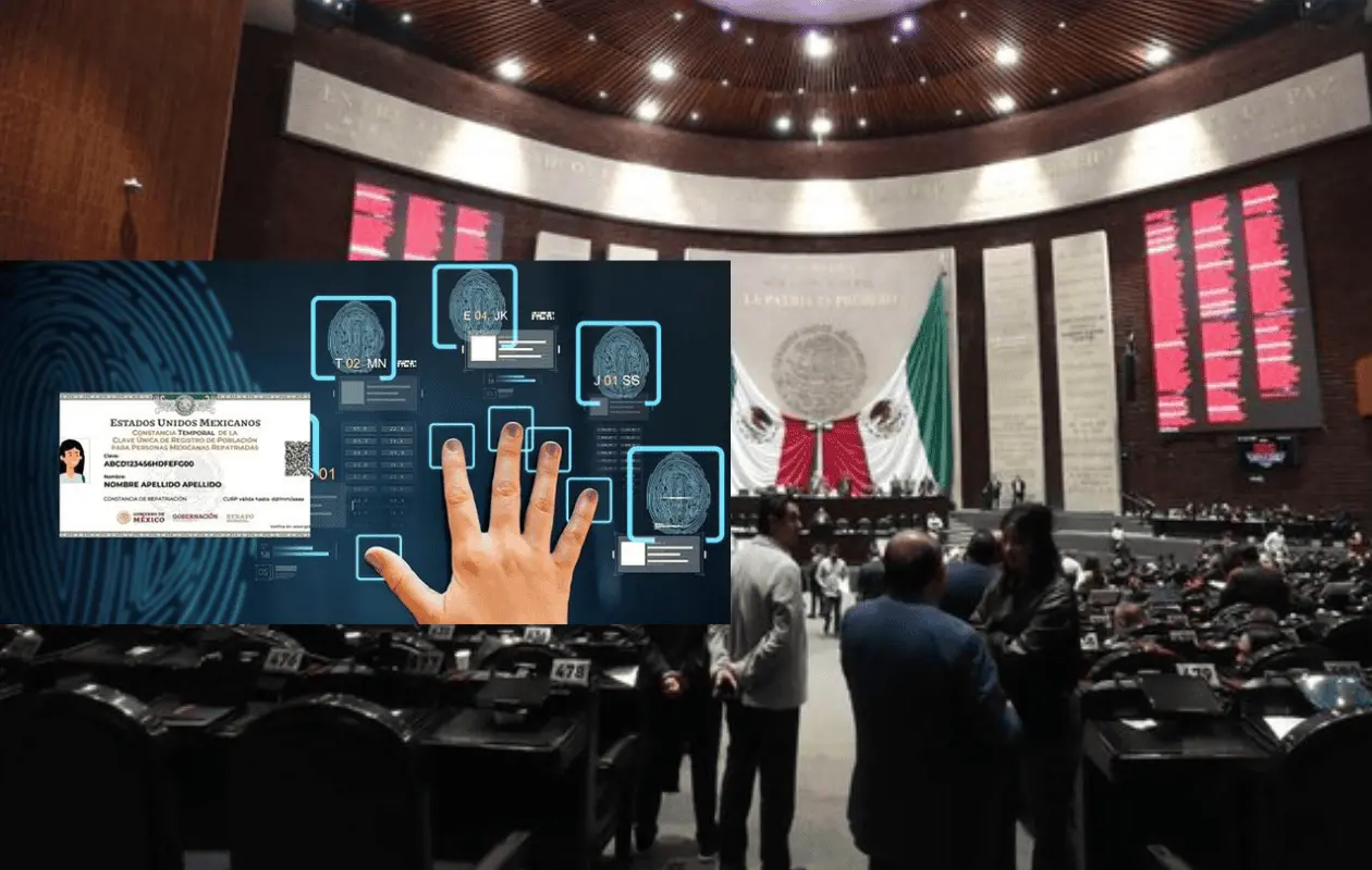Diputados aprueban creación de la CURP biométrica “Llave MX”: incluirá huellas y foto oficial