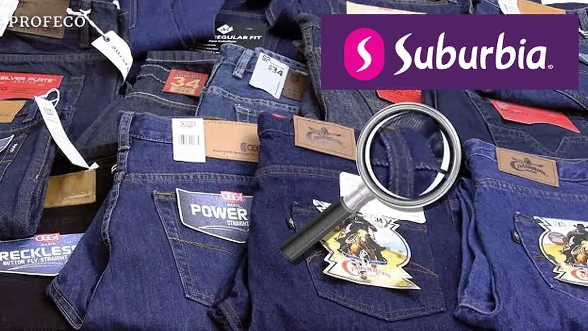 Estos pantalones de mezclilla están en remate en Suburbia; son tan buenos como Levi’s, según Profeco