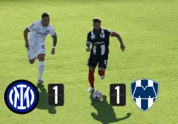 Monterrey empata con el Inter de Milán; Sergio Ramos marca gol en el Rose Bowl