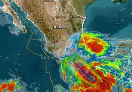 Protección Civil revela lugar exacto en dónde huracán Erick tocará tierra