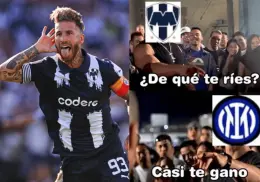Con memes celebran en redes empate histórico de Monterrey vs Inter de Milán