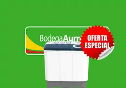 Bodega Aurrera tiene una oferta en una lavadora con precio menor a 4 mil pesos