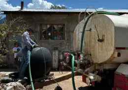 Ayuntamiento de Yécora responde a la sequía con suministro de agua