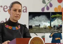 Sheinbaum visitará zona afectada por el huracán “Erick” en Oaxaca; reporta un menor fallecido