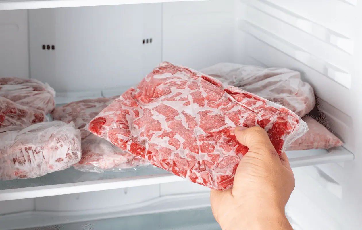 Si se aplica un método correcto de congelación, la carne puede conservarse sin daño durante mucho tiempo.
