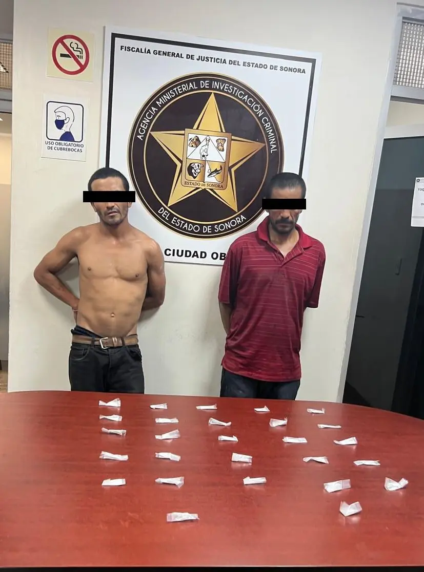Capturan a presuntos narcomenudistas durante cateo en Ciudad Obregón