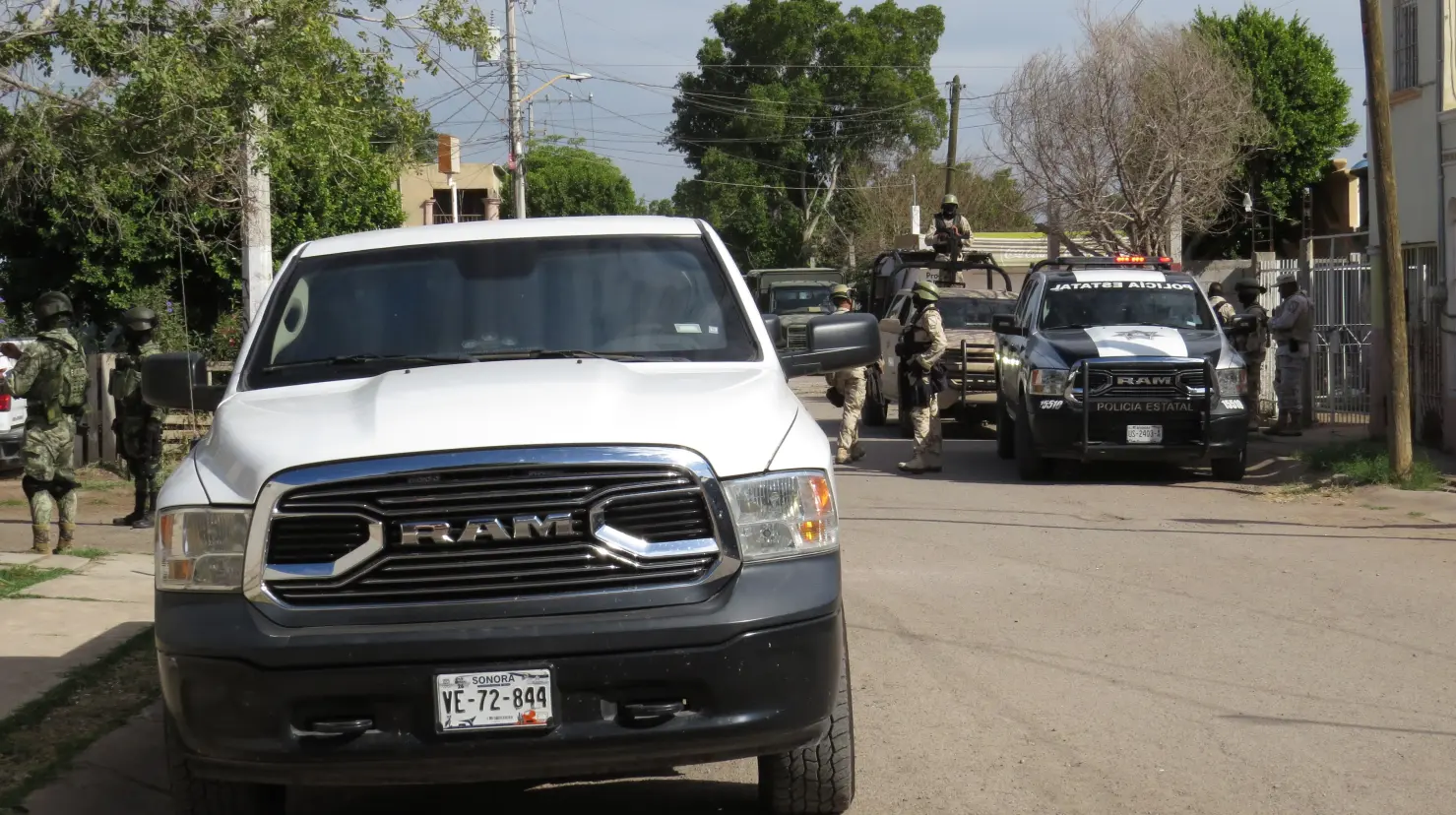 Disparan contra camioneta en la colonia Santa Fe de Ciudad Obregón