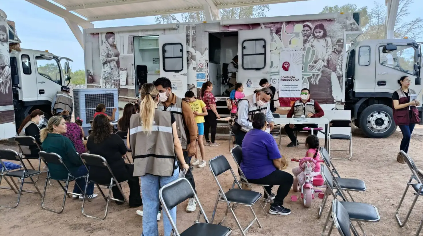 Clínica móvil llevará servicios de salud a yaquis