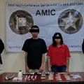 Detienen a tres durante cateos en SLRC; también se decomisaron drogas