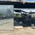 Incendian avioneta en base aérea de Villa Juárez, Sinaloa; sujetos armados habrían provocado el fuego