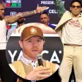 Canelo Álvarez muestra su apoyo a César Chávez Jr previo a su combate con Jake Paul