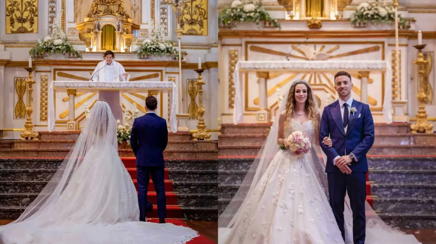 Diogo Jota se casó con el amor de su vida 11 días antes de morir: así fue su última celebración
