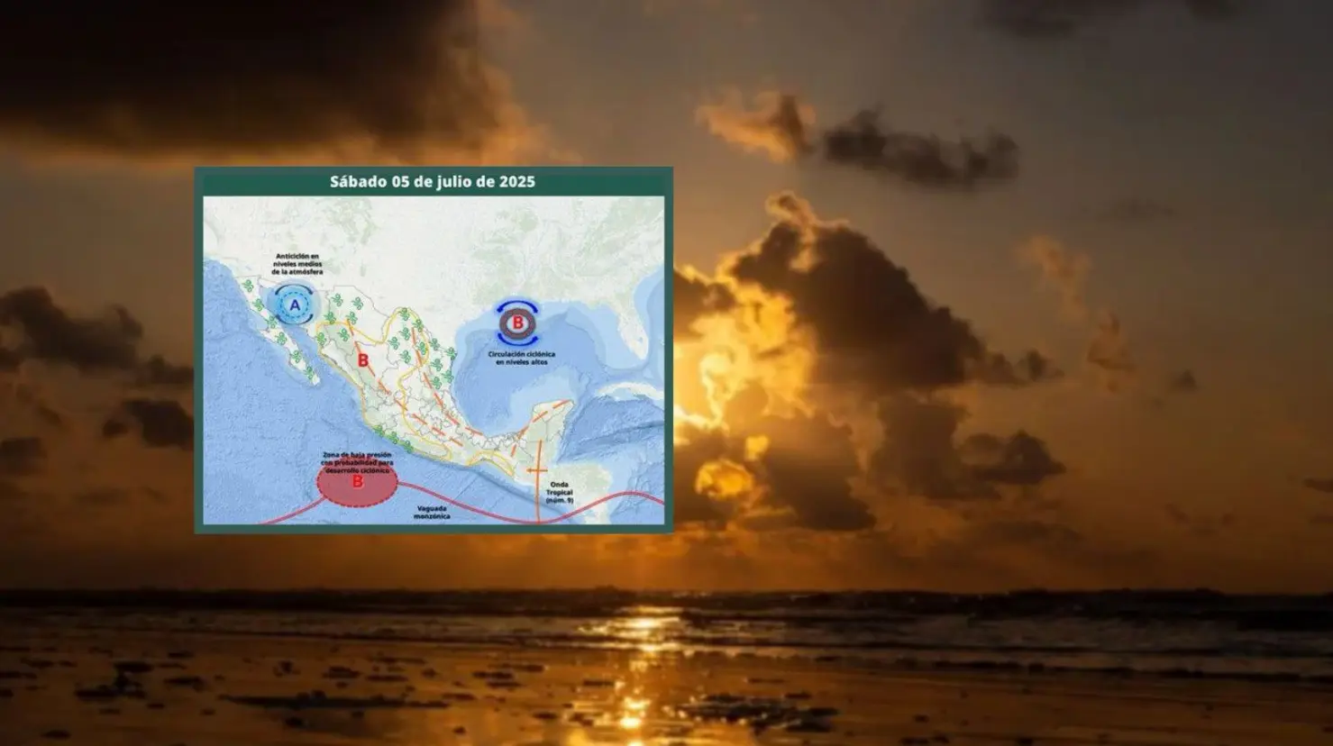 Clima en Sonora hoy 5 de julio: Mucho calor y posibles lluvias en varias zonas del Estado