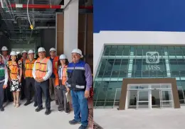 Supervisan la obra del Hospital IMSS