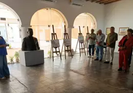 Mina Ontiveros retrata Ciudad Obregón en exposición artística
