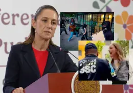 Sheinbaum condena la xenofobia tras disturbios en marcha contra la gentrificación en CDMX